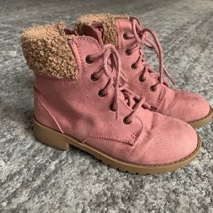 Old Navy faux suede hiking boots